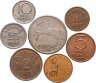 Купить Норвегия набор из 7 монет 1, 2, 5, 10, 25, 50 и 1 крона 1952-2002