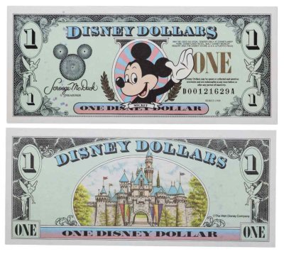 купить США 1 Дисней доллар 1998 Серия DA