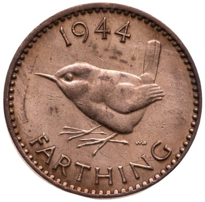купить Великобритания 1 фартинг 1944