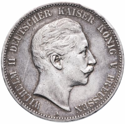 Купить Германия (Империя) 5 марок (mark) 1907