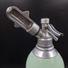 Купить Сифон бирюзового цвета для газирования воды, с набором баллончиков, металл, СССР, 1950-1980 гг.