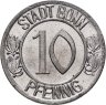 Купить Германия "Бонн" 10 пфеннигов 1920 "Людвиг ван Бетховен" нотгельд