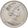 Купить Гибралтар 1 крона (crown) 1993 XVII Зимние олимпийские игры, Лиллехаммер 1994 - Бобслей