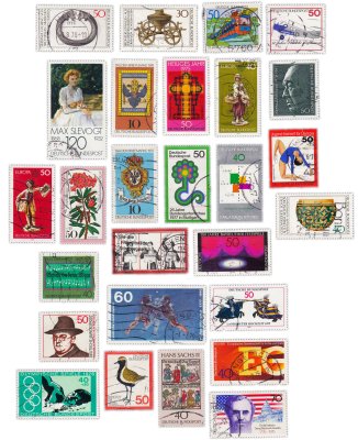 купить Германия набор из 27 марок ФРГ