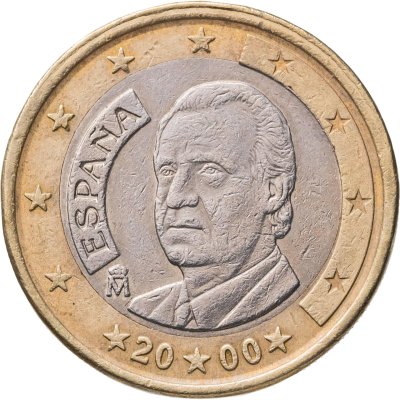 купить Испания 1 евро (euro) 2008