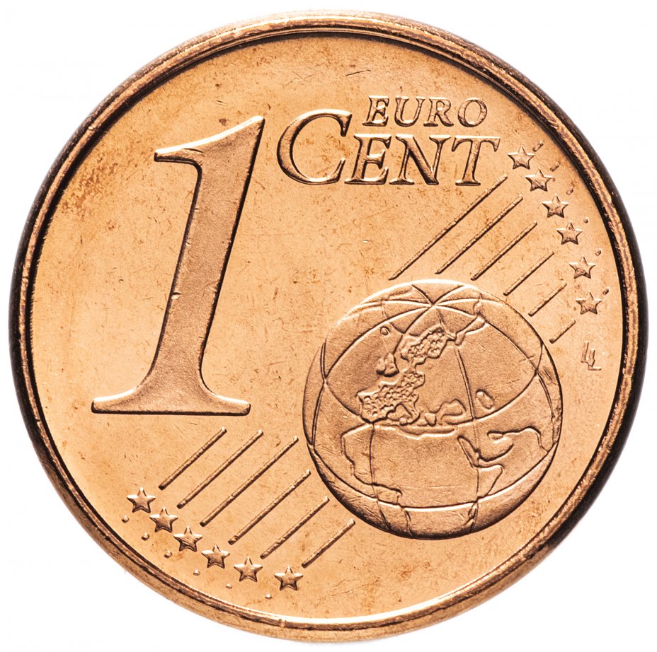 Монета Испания 1 цент (cent) 2007 стоимостью 89 руб.