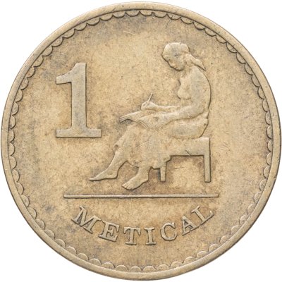 купить Мозамбик 1 метикал (metical) 1980