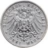 Купить Германия (Империя), Саксония 3 марки (mark) 1913 "100 лет битвы при Лейпциге (битве народов)"