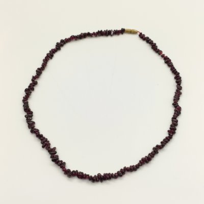 купить Бусы из камней различной формы винного оттенка, металл, гранат, СССР, 1970-1990 гг.