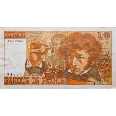 купить Франция 10 франков 1974 год (Pick 150a)