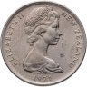 Купить Новая Зеландия 5 центов (cents) 1971