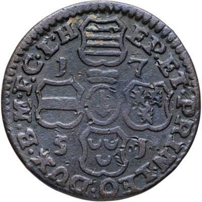 купить Бельгия, Льеж 1 лиард 1751 Иоганн Теодор Баварский