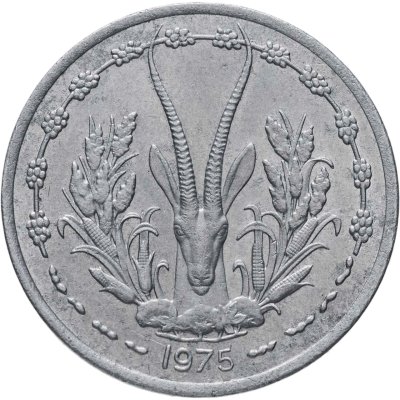 купить Западная Африка (BCEAO) 1 франк (franc) 1975