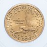 Купить США 1 доллар (dollar) 2006 D Sacagawea dollar (Сакагавея доллар - парящий орёл) в слабе ICG SP69