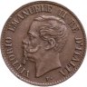 Купить Италия 1 чентезимо (centesimo) 1867 Знак монетного двора: "M" - Милан