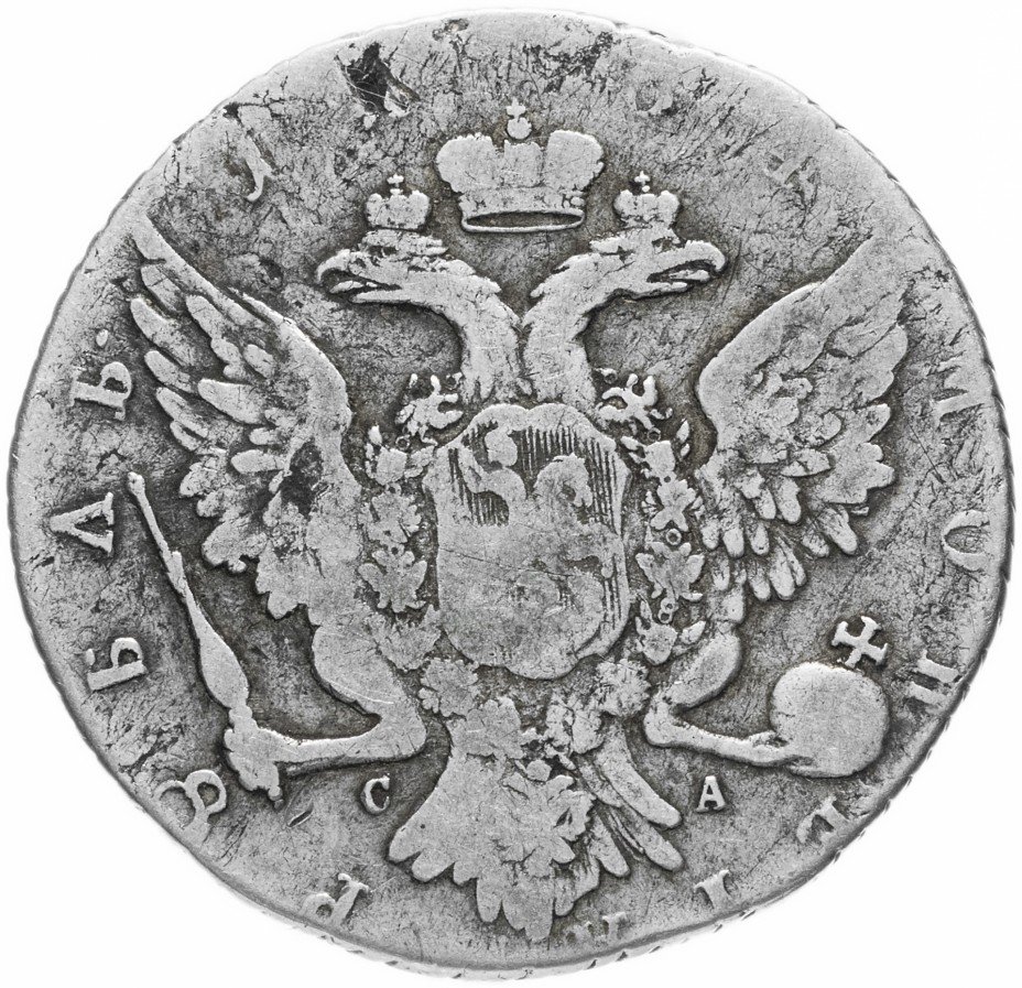 купить 1 рубль 1764 СПБ-TI-СА