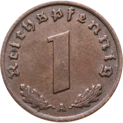 купить Германия, Третий рейх 1 рейхспфенниг (reichspfennig) 1936