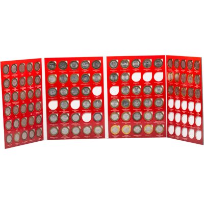 купить Памятные и юбилейные 10 рублевые биметаллические монеты в альбоме 2000-2020 г (97 монет)