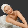 Купить Статуэтка "Сидящая балерина", фарфор, роспись, золочение, Wallendorf, Германия, 1963-1990 гг.