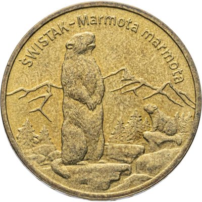 купить Польша 2 злотых (zlote) 2006 Всемирная природа - Сурок