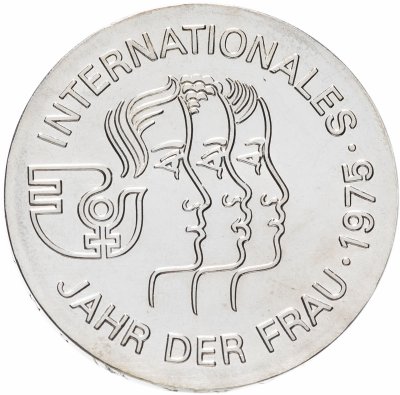 купить Германия (ГДР) 5 марок 1975 "Международный год женщины"