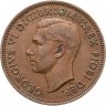 Купить Великобритания 1/2 пенни (penny) 1952