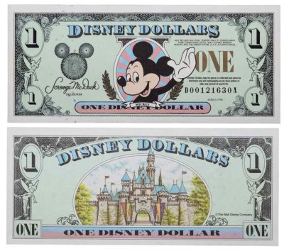 купить США 1 Дисней доллар 1998 Серия DA
