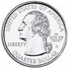 Купить США 25 центов (квотер) 2004 D — штат Висконсин
