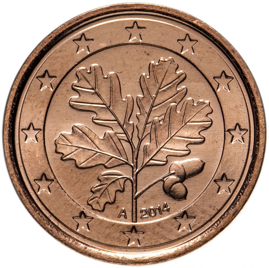 купить Германия 1 цент (cent) 2014