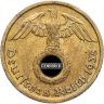 Купить Германия (Третий рейх) 10 рейхспфеннигов (reichspfennig) 1938 D