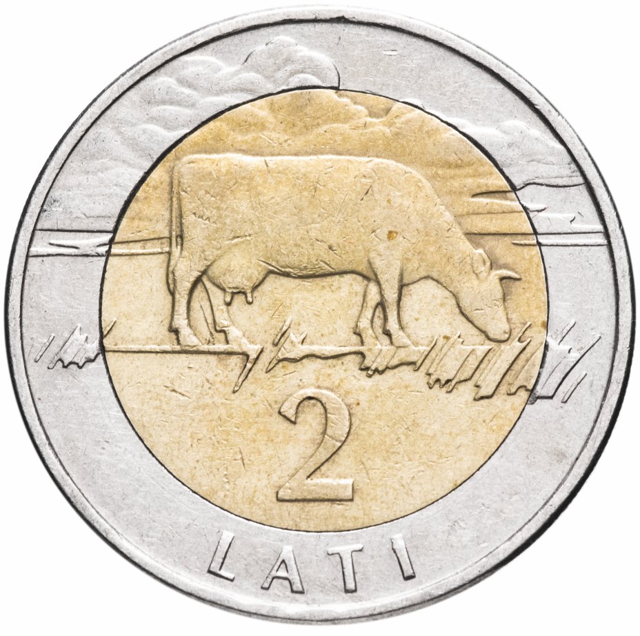 купить Латвия 2 лата 1999