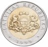 Купить Латвия 2 лата 1999