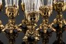 Купить Набор лафитников "Классика" на фигурных ножках в кофре (6 шт.), хрусталь, бронза, золочение, Российская Федерация, 2010-2015 гг.