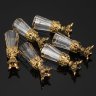 Купить Набор лафитников "Классика" на фигурных ножках в кофре (6 шт.), хрусталь, бронза, золочение, Российская Федерация, 2010-2015 гг.