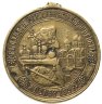 Купить Жетон медальный в память коронации Николая II и императрицы Александры Федоровны, светлая бронза, 1896 г.