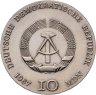 Купить Германия ГДР 10 марок 1967 "100 лет со дня рождения Кете Кольвиц"