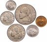 Купить Либерия набор монет 1968-1984 (6 штук)
