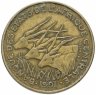 Купить Центральная Африка (BEAC) 25 франков (francs) 1991