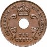 Купить Британская Восточная Африка 10 центов (cents) 1941-1942, случайный год