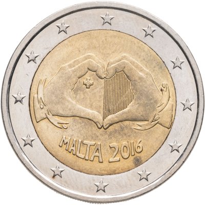купить Мальта 2 евро (euro) 2016 "Любовь"