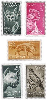 купить Испанская Сахара набор из 5 марок 1957-1960