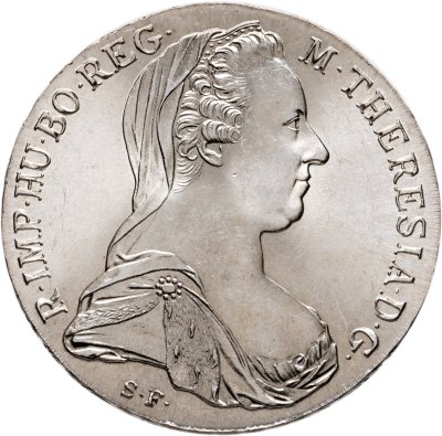 купить Австрия 1 талер (thaler) 1780 талер Марии Терезии рестрайк (новодел)