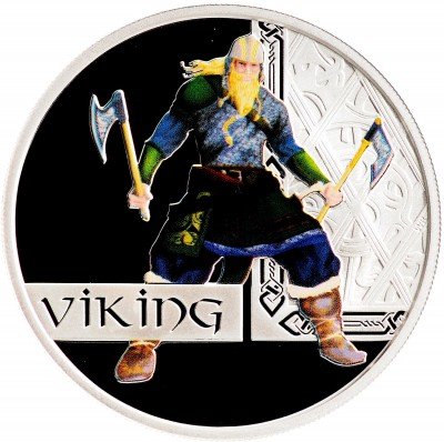 купить Тувалу 1 доллар 2010 "Войны народов мира - Викинг"