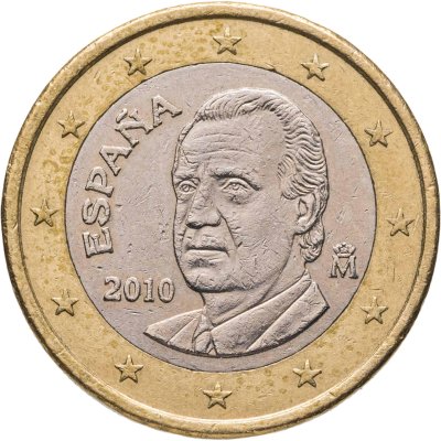 купить Испания 1 Евро 2010
