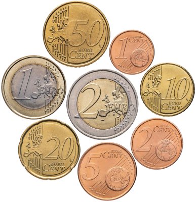 купить Мальта годовой набор из 8 монет евро 2008