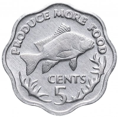 купить Сейшелы 5 центов (cents) 1977 "ФАО - Производить больше еды"