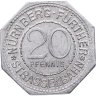 Купить Германия, Нюрнберг (нотгельды) 20 пфеннигов 1919 "Белые медведи в зоопарке"