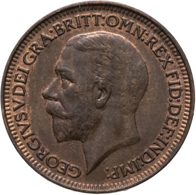 купить Великобритания 1 фартинг (farthing) 1932