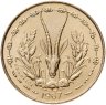 Купить Западная Африка 5 франков 1967