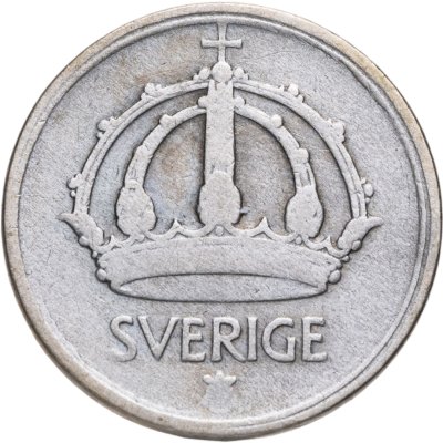 купить Швеция 25 эре (ore) 1945
